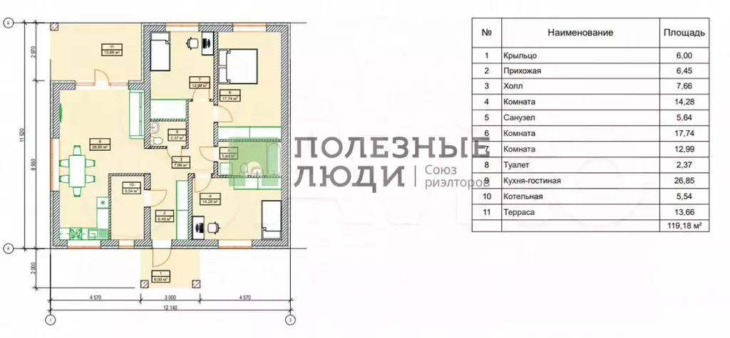 Дом 120 м на участке 10 сот. - Фото 0