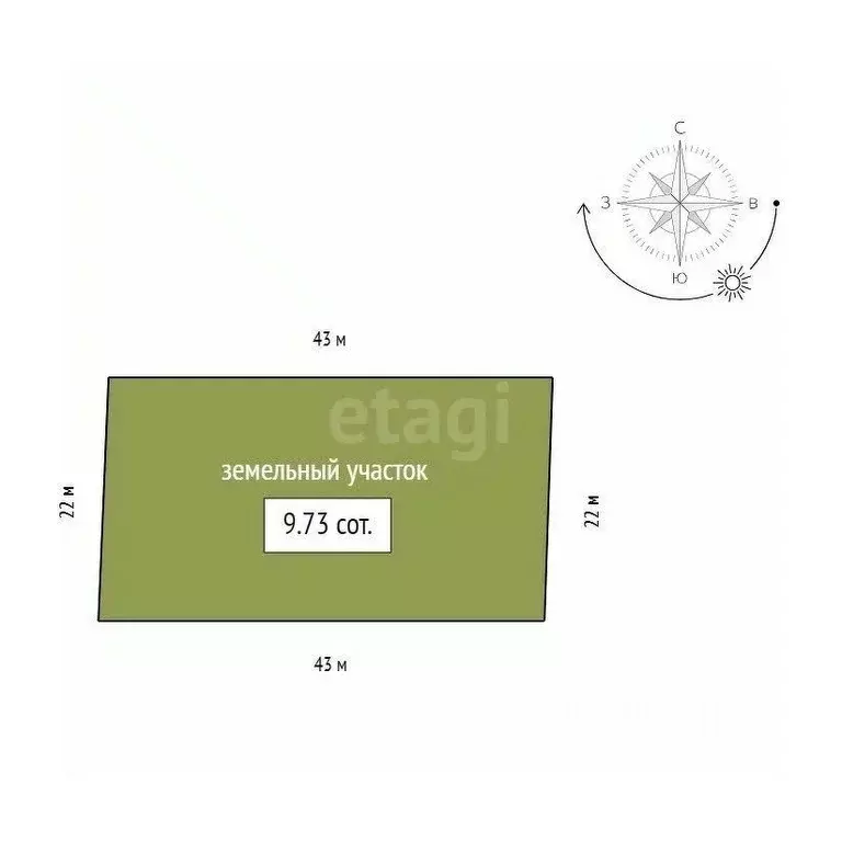 Участок в Красноярский край, Сосновоборский муниципальный округ, д. ... - Фото 2