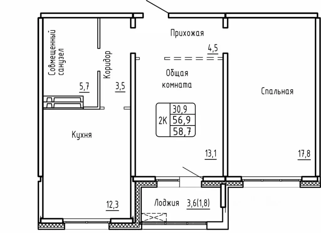 2-к кв. Новосибирская область, Новосибирск Самоцветы жилой комплекс ... - Фото 1