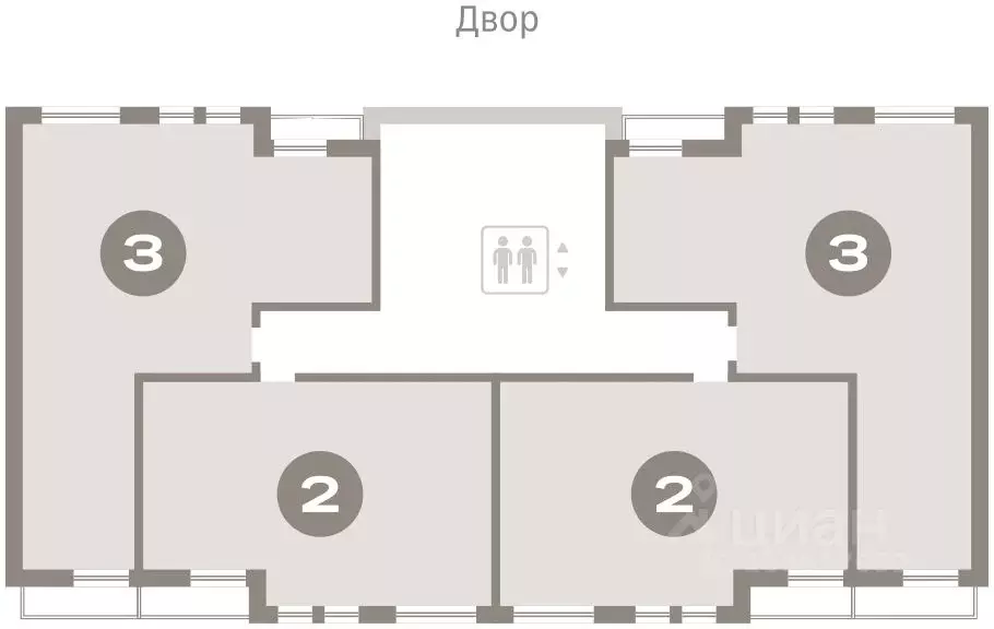 2-к кв. Тюменская область, Тюмень ул. Республики, 203к1 (60.21 м) - Фото 1