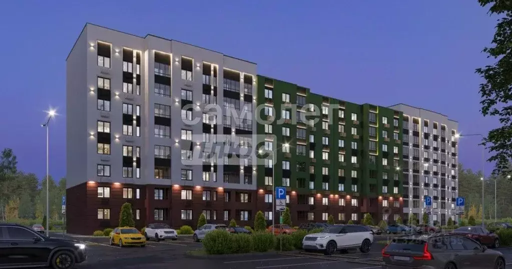 2-к кв. Курская область, Курск Соловьиная ул., 53 (71.27 м) - Фото 1