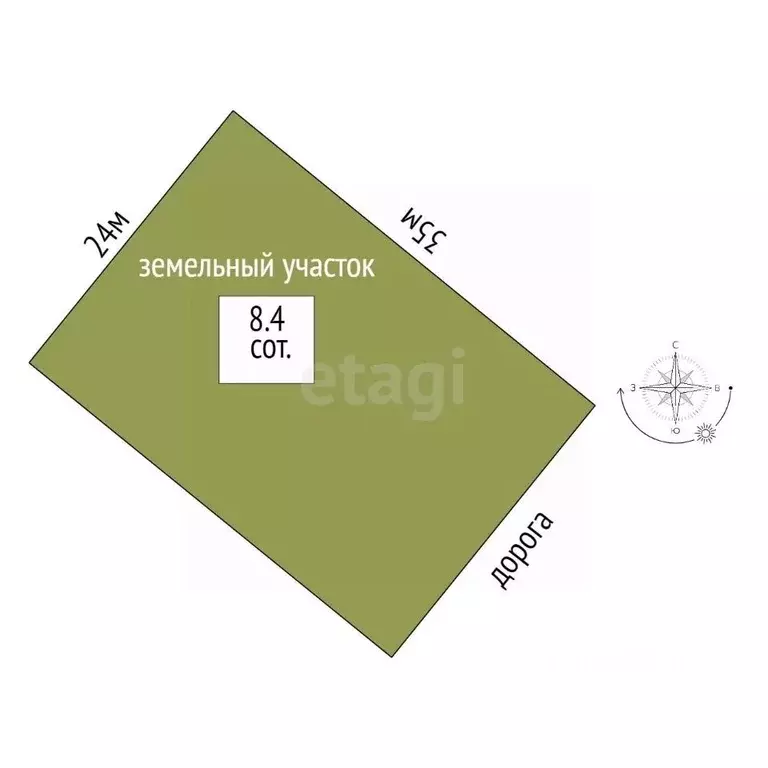 Участок в Тюменская область, Тюменский муниципальный округ, ... - Фото 2
