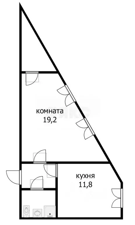 1-к кв. Краснодарский край, Анапа Солнечная ул., 38к4 (42.0 м) - Фото 1