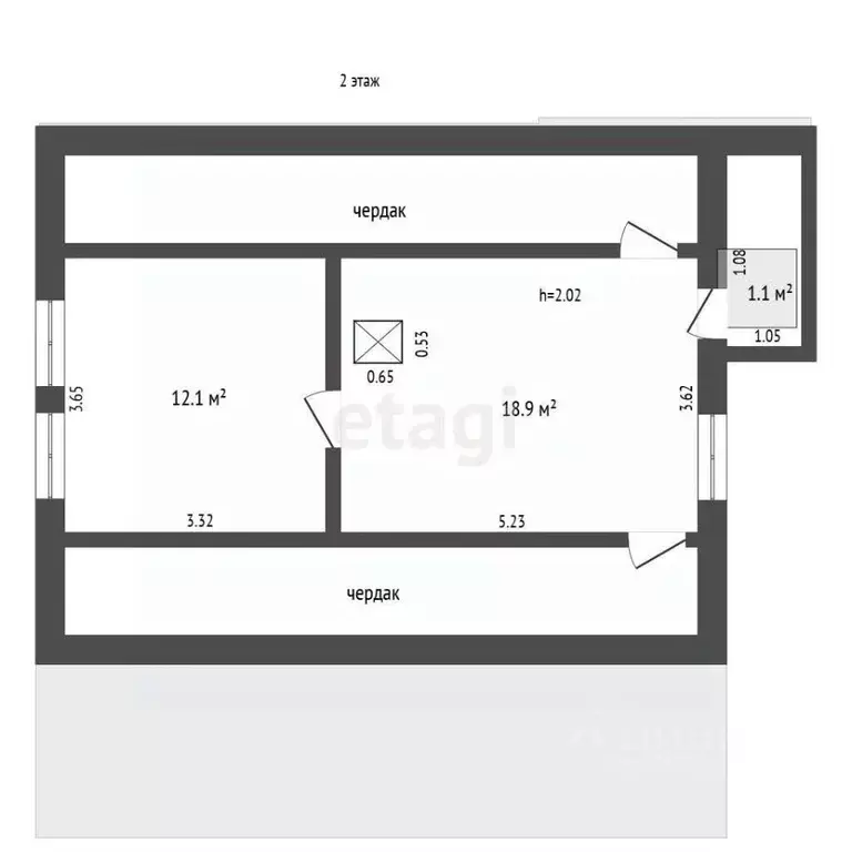 Дом в Забайкальский край, Читинский район, с. Верх-Чита Центральная ... - Фото 2