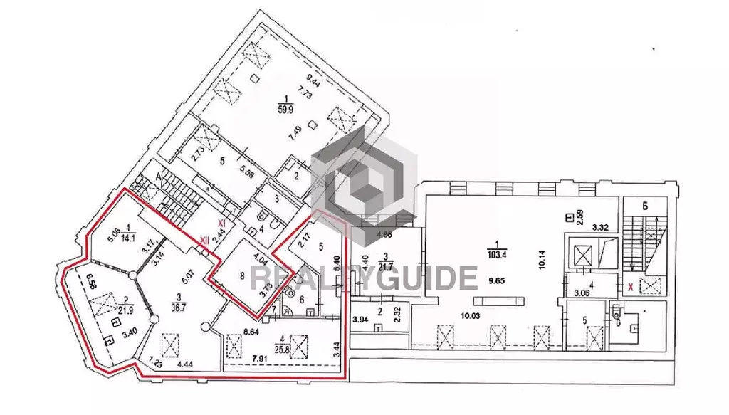 Офис в Москва ул. Большая Якиманка, 17/2С1 (136 м) - Фото 0