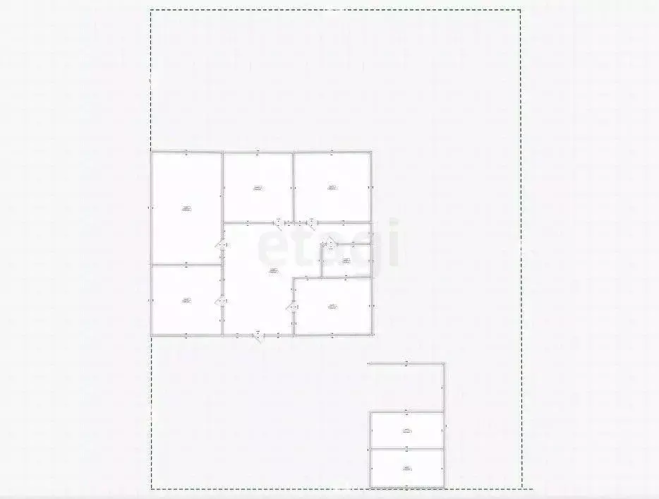 Дом в Ингушетия, Назрановский район, с. Али-Юрт ул. И.Б. Зязикова (210 ... - Фото 2