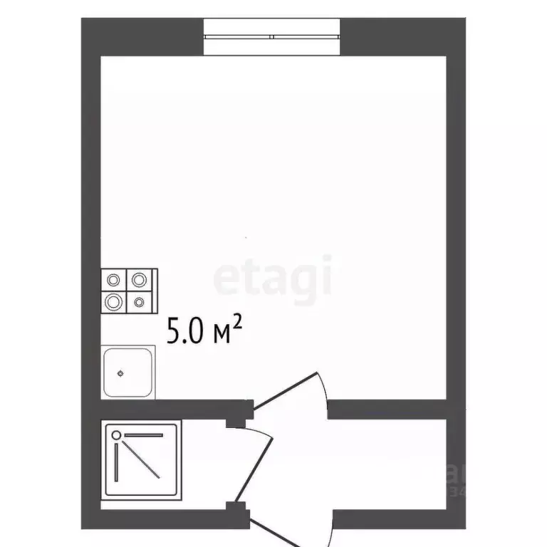 Комната Тюменская область, Тюмень ул. Жуковского, 30 (12.3 м) - Фото 2