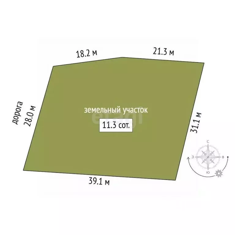 Участок в Саха (Якутия), Якутск Вилюйский тракт, 4-й км (11.33 сот.) - Фото 2