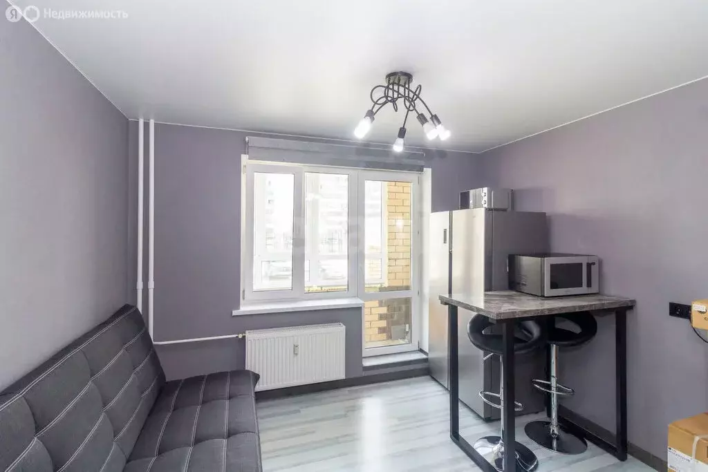 Квартира-студия: Тюмень, Интернациональная улица, 199к4 (17 м) - Фото 2