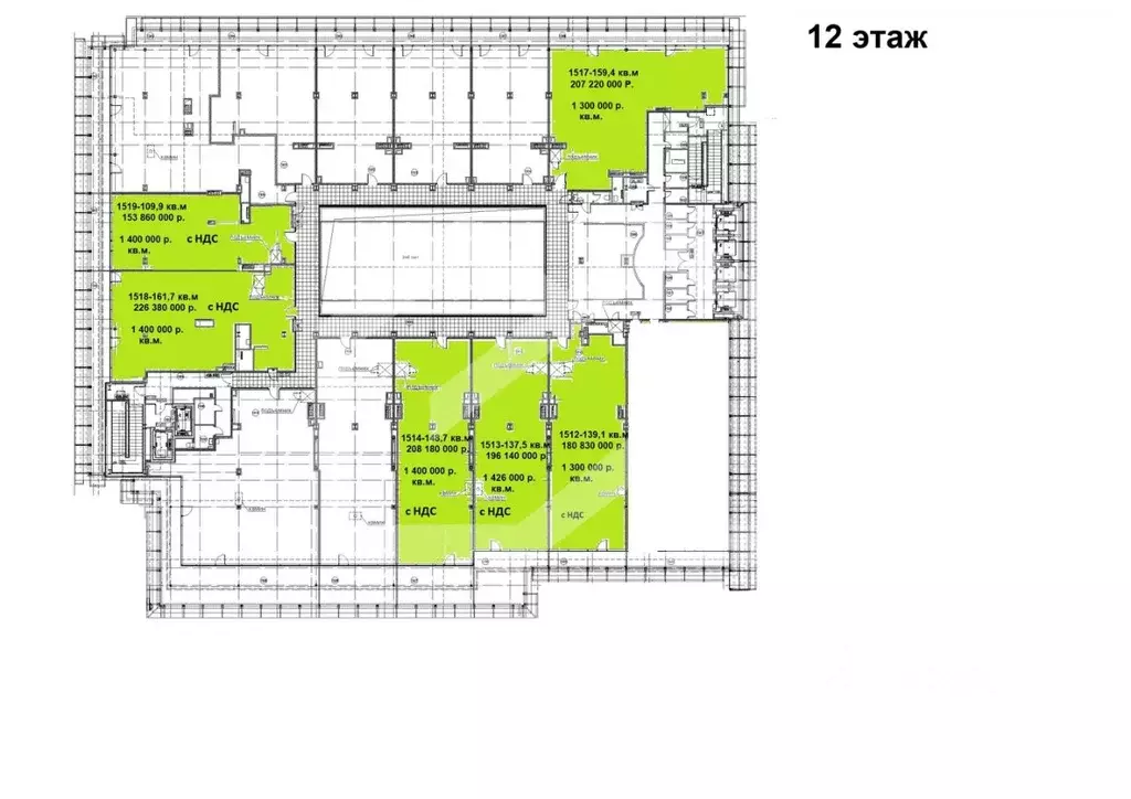 Офис в Москва 2-я Брестская ул., 6 (139 м) - Фото 1
