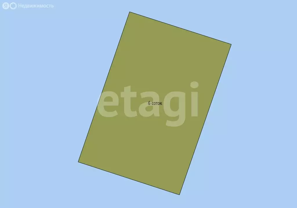 Участок в Черкесск, Рябиновая улица (6 м) - Фото 1