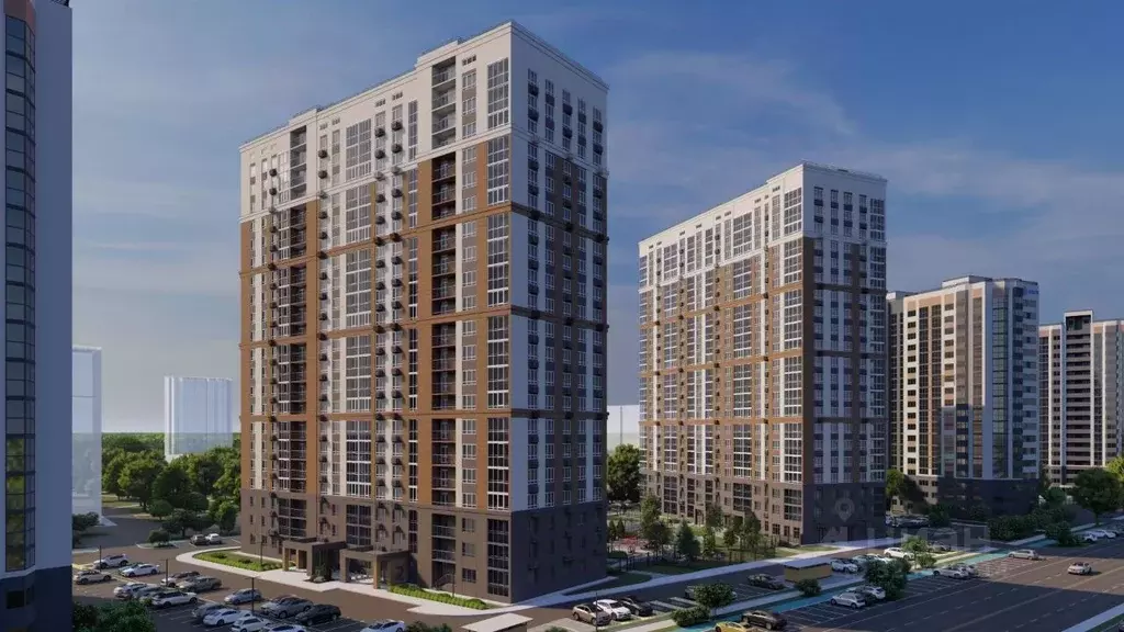 2-к кв. Липецкая область, Липецк Минская ул., 4Вк2 (71.8 м) - Фото 2