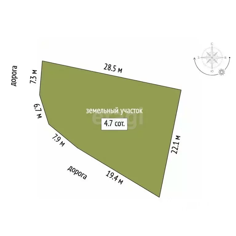 Участок в Костромская область, Кострома Огонек-2 СНТ, 29 (4.7 сот.) - Фото 2