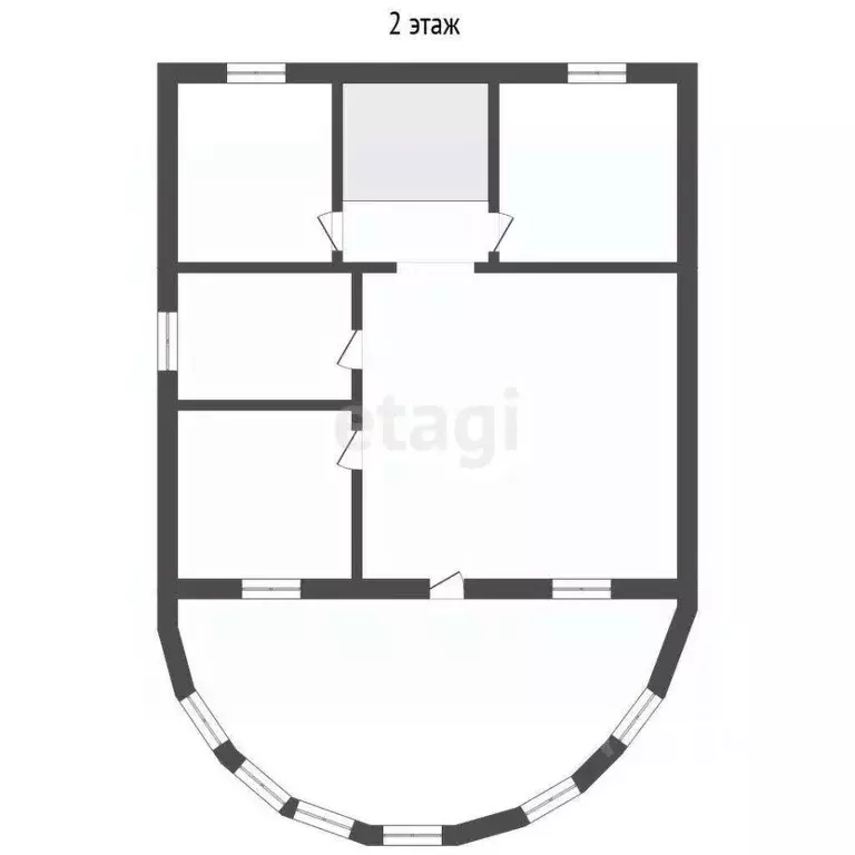 Дом в Омская область, Омск ул. 6-я Солнечная, 56 (210 м) - Фото 2