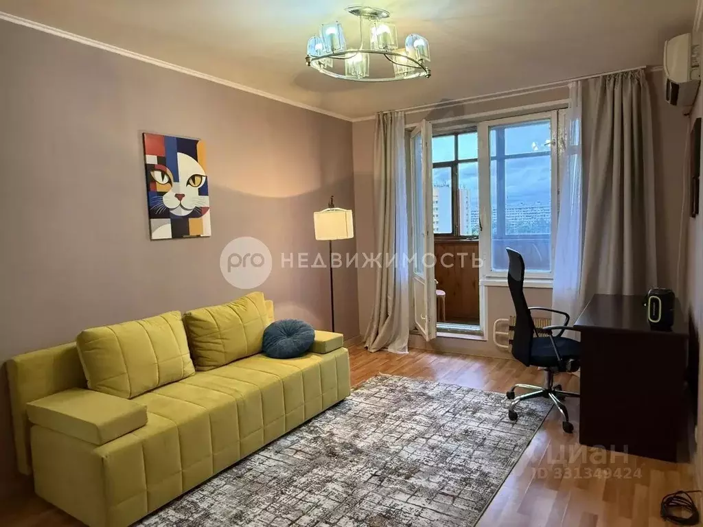 2-к кв. Москва Кировоградская ул., 42К1 (50.0 м) - Фото 1