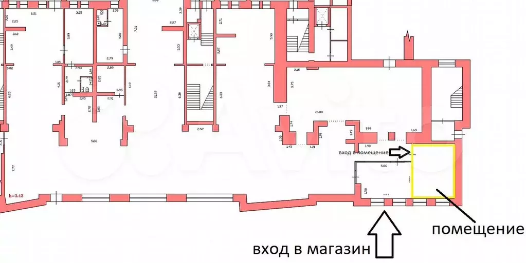 Сыктывкар, Свободы 35/75, аренда 24 м - Фото 0