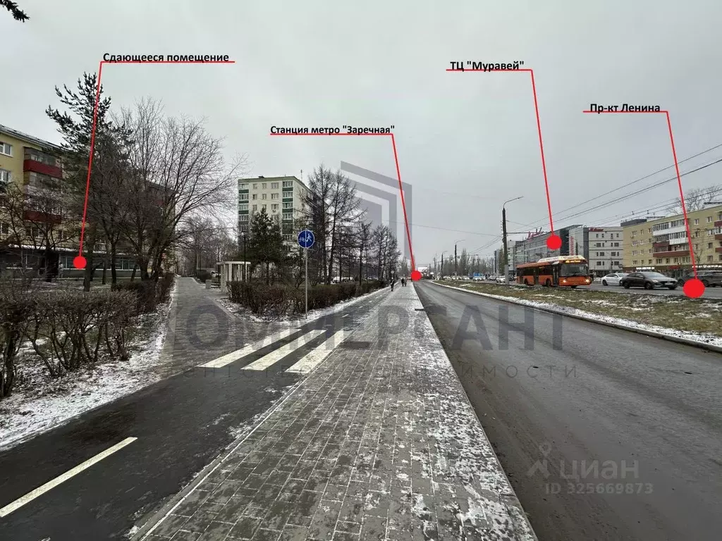 Торговая площадь в Нижегородская область, Нижний Новгород просп. ... - Фото 2