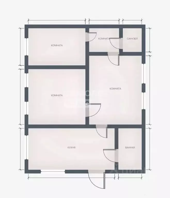 Дом в Краснодарский край, Апшеронск ул. Пушкина (40 м) - Фото 2