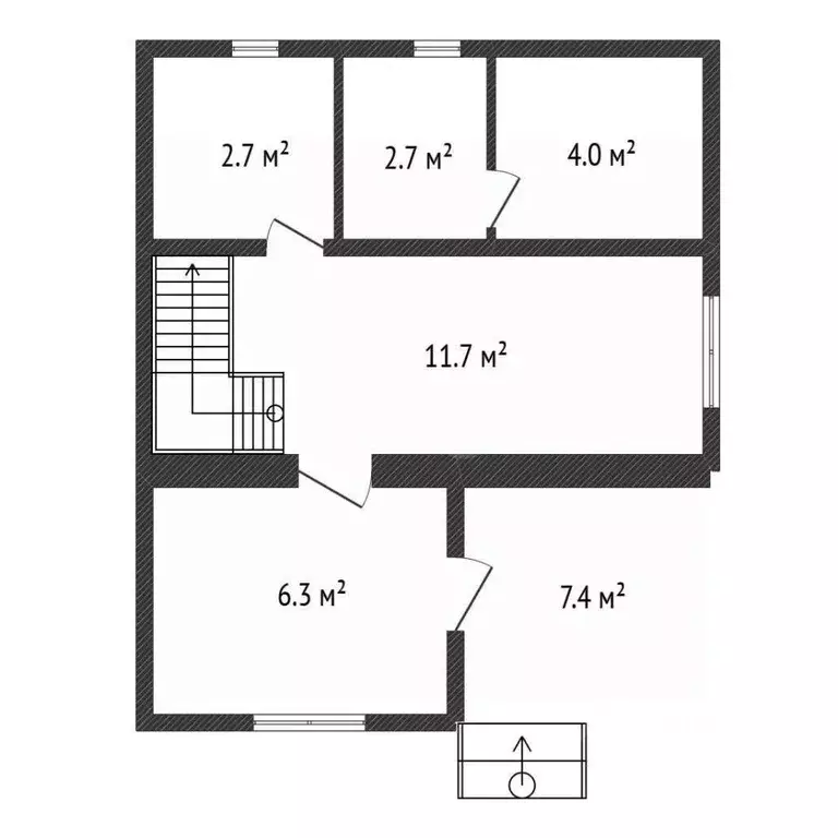 Дом в Калужская область, Жуковский район, Белоусово городское ... - Фото 2