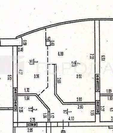 2-к кв. Алтайский край, Барнаул Партизанская ул., 76 (57.0 м) - Фото 2