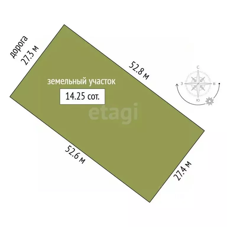 Участок в Челябинская область, Миасский городской округ, с. Сыростан ... - Фото 0