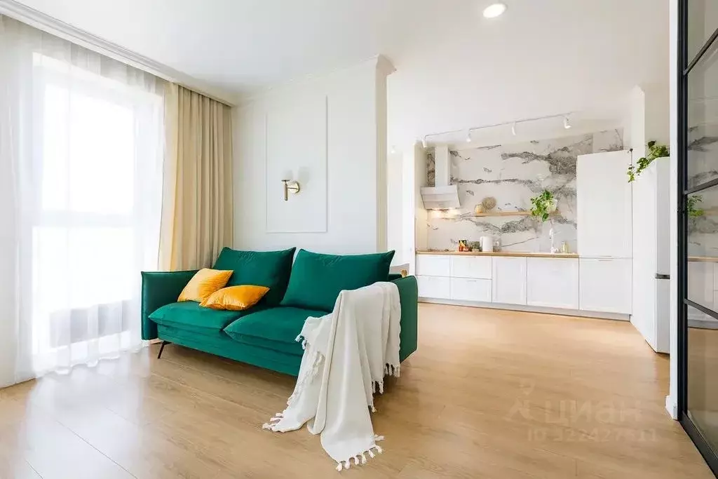 1-к кв. Калининградская область, Калининград ул. Куйбышева, 2 (45.0 м) - Фото 1