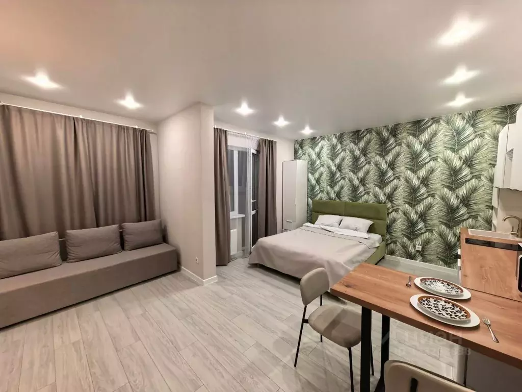 Студия Ростовская область, Аксай ул. Александра Невского, 2к2 (33.0 м) - Фото 1