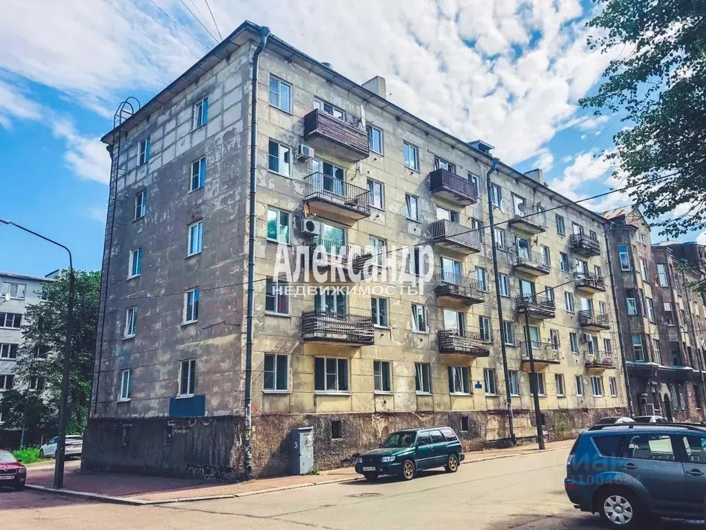2-к кв. Ленинградская область, Выборг Сержантская ул., 2 (42.5 м) - Фото 1