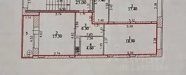 1-к кв. Чувашия, Чебоксары ул. Филиппа Лукина, 6 (47.1 м) - Фото 2