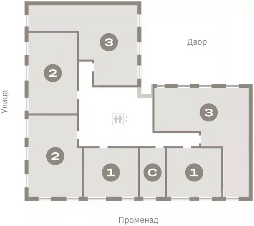 3-к кв. Омская область, Омск ул. Б.Г. Шаронова, 9 (84.38 м) - Фото 1