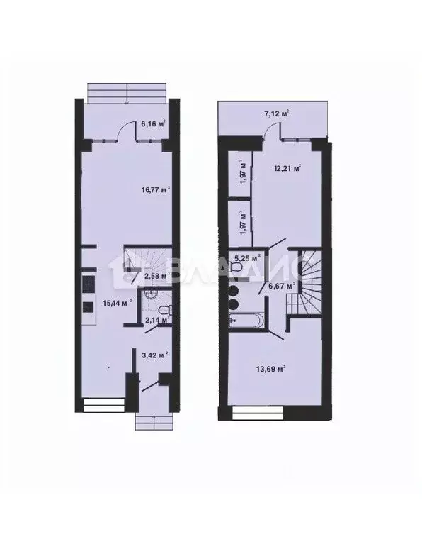 Таунхаус в Владимирская область, Ковровский район, Доброград ... - Фото 2