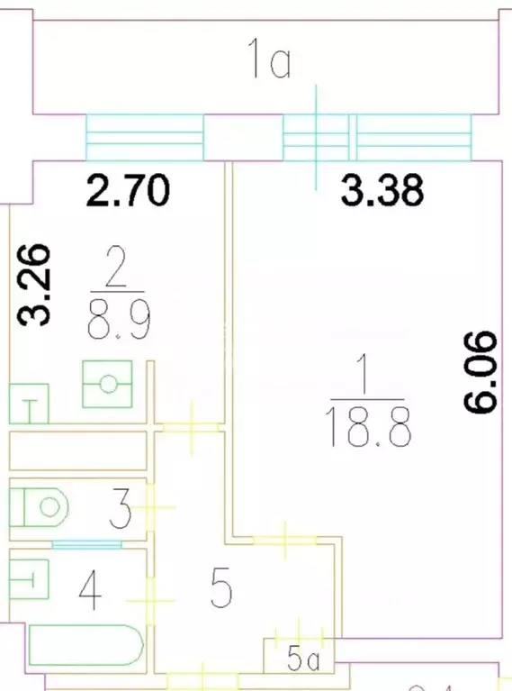1-к кв. Москва 1-я Радиаторская ул., 3 (36.4 м) - Фото 2