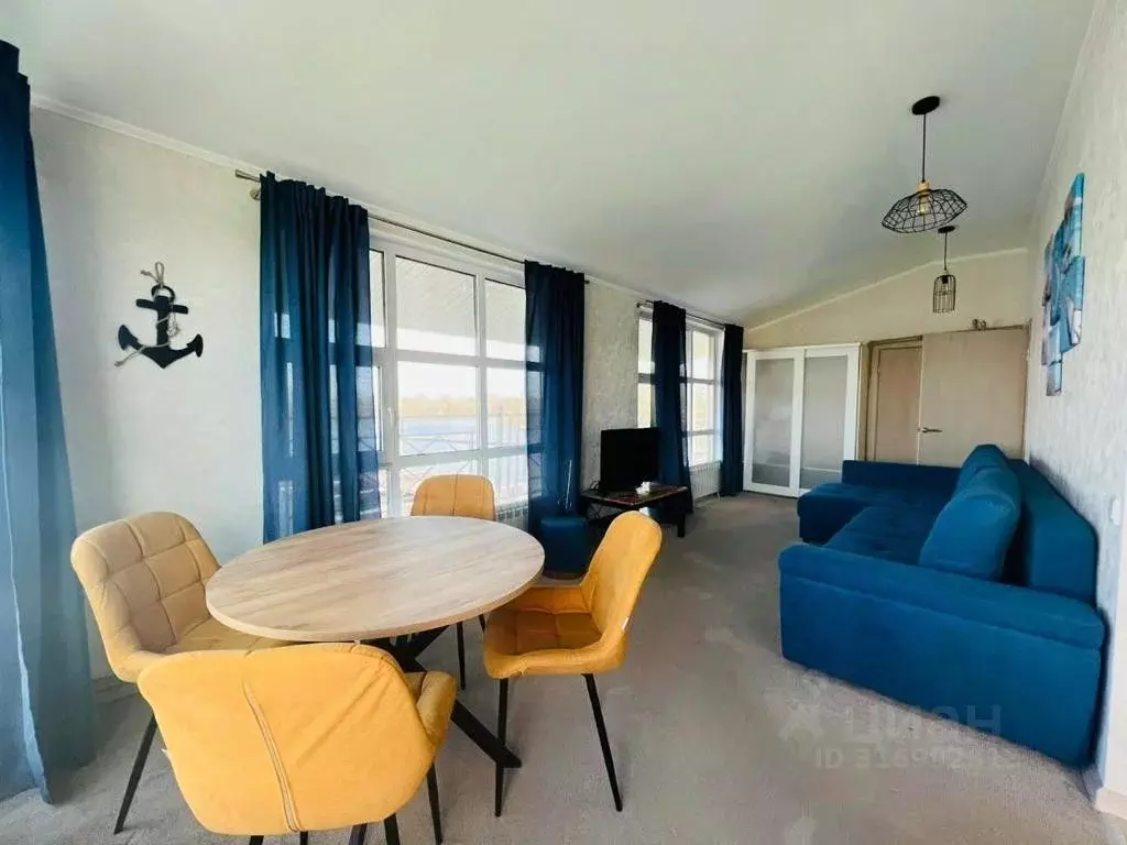 Комната Нижегородская область, Нижний Новгород наб. Гребного канала, ... - Фото 1