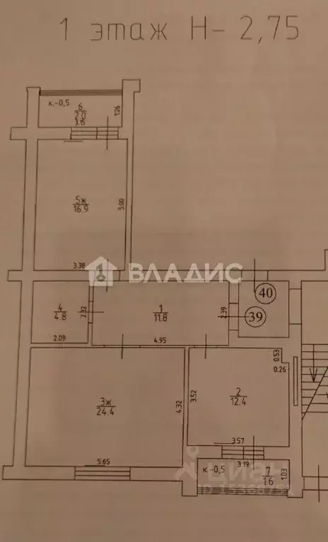 2-к кв. Калининградская область, Калининград Чувашская ул., 13 (77.5 ... - Фото 2