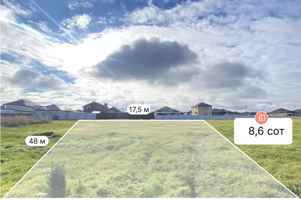 Участок в Краснодарский край, Темрюк Черноморская ул. (8.6 сот.) - Фото 0