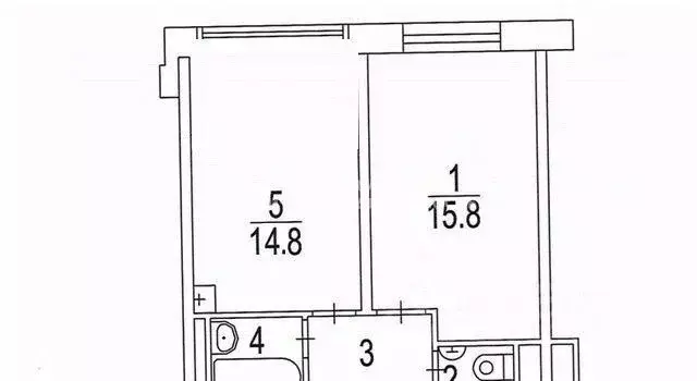 1-к кв. Москва Сосенское поселение, ул. Николо-Хованская, 22 (40.0 м) - Фото 2
