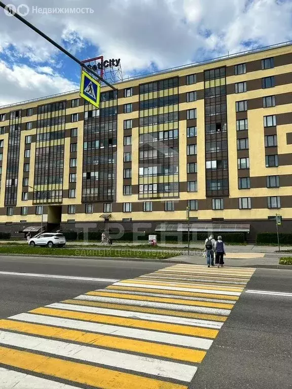 1-комнатная квартира: Кудрово, Центральная улица, 54 (42 м) - Фото 1