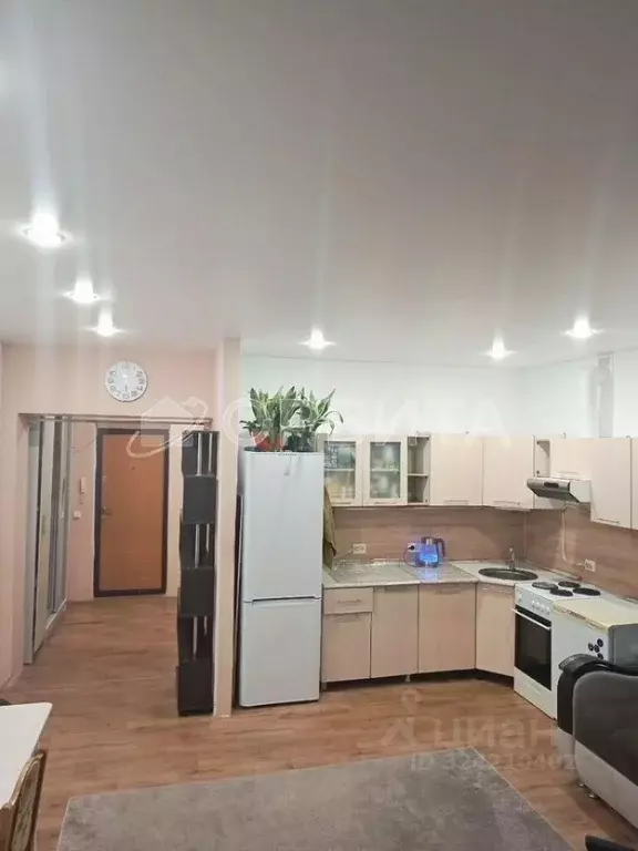 Студия Тюменская область, Тюмень Войновка мкр, ул. Энергостроителей, ... - Фото 1