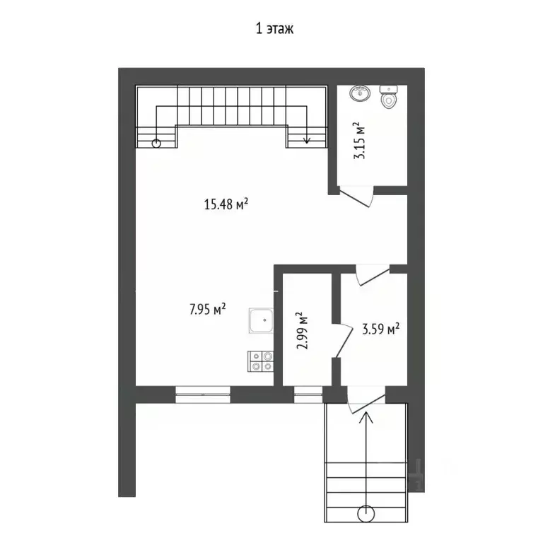 Таунхаус в Тюменская область, Тюмень ул. Владимира Соболевского, 2 ... - Фото 2