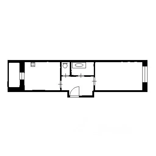 1-к кв. Ленинградская область, Всеволожский район, пос. Бугры бул. ... - Фото 2