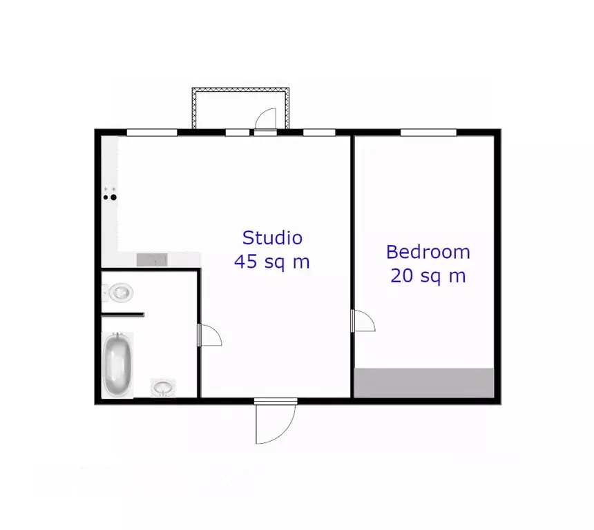 2-к кв. Москва Фрунзенская наб., 40 (80.0 м) - Фото 1