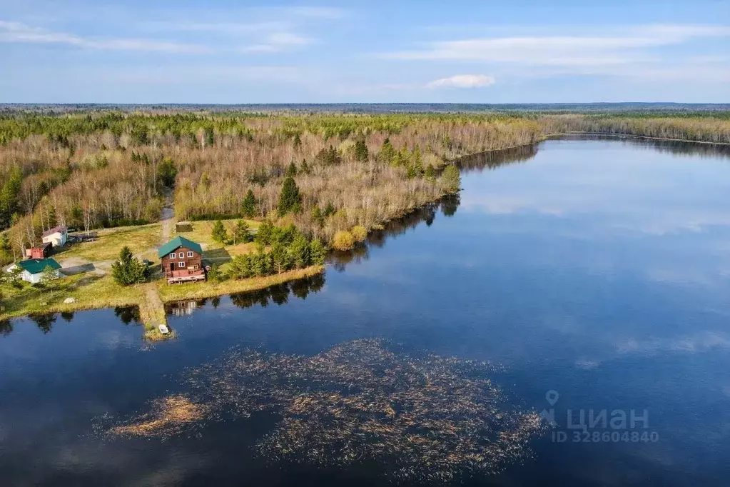 Дом в Карелия, Пряжинский район, Крошнозерское с/пос, д. Гонганалица ... - Фото 2