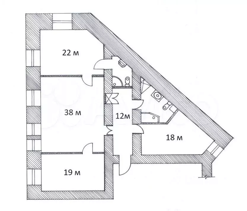 3-к. квартира, 115 м, 4/5 эт. - Фото 0