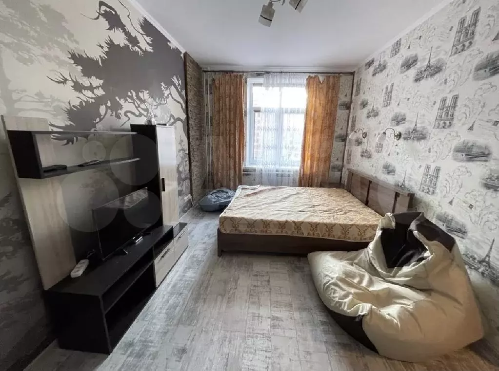 1-к. квартира, 34,2 м, 4/8 эт. - Фото 0