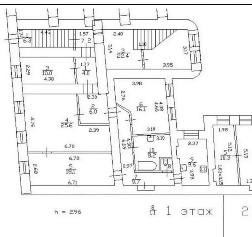 4-к кв. Санкт-Петербург Шпалерная ул., 6 (108.4 м) - Фото 0