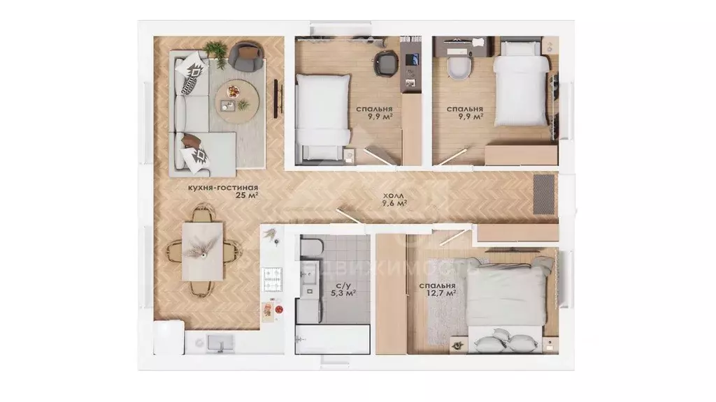 Дом в Владимирская область, Камешковский муниципальный округ, д. ... - Фото 2