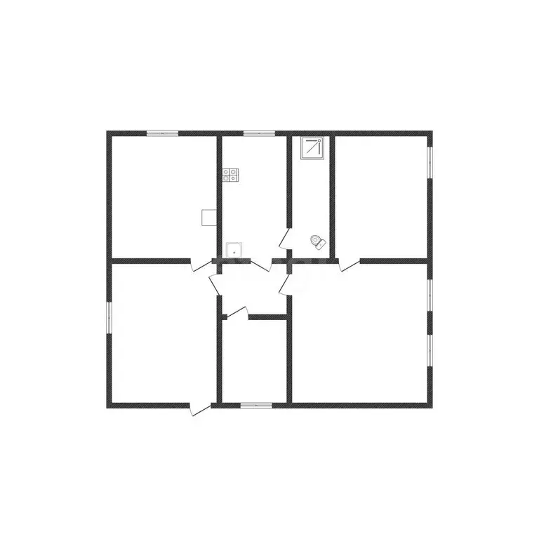 Дом в посёлок Нагорный, Тальменская улица (72.4 м) - Фото 2