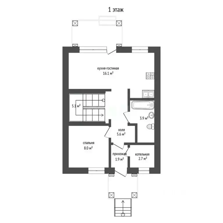 Таунхаус в Московская область, Дмитровский муниципальный округ, с. ... - Фото 2