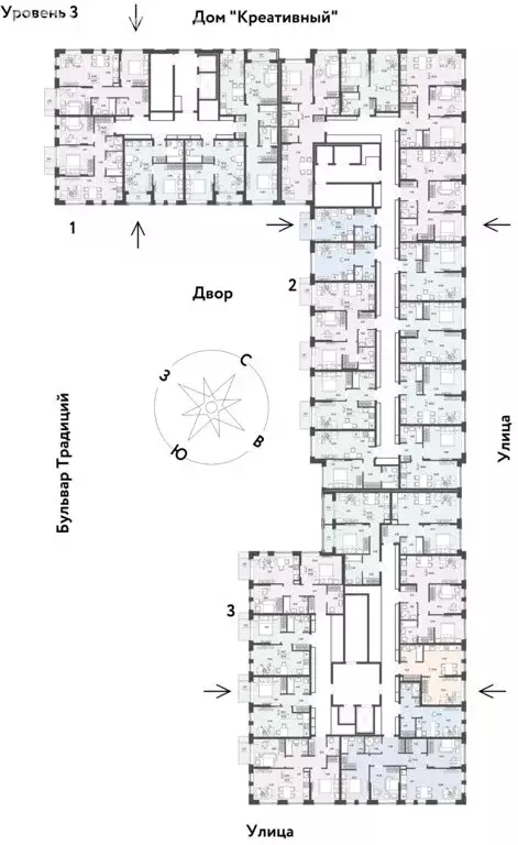 Квартира-студия: Тюмень, улица Андрея Кореневского, 5к1 (23.81 м) - Фото 1