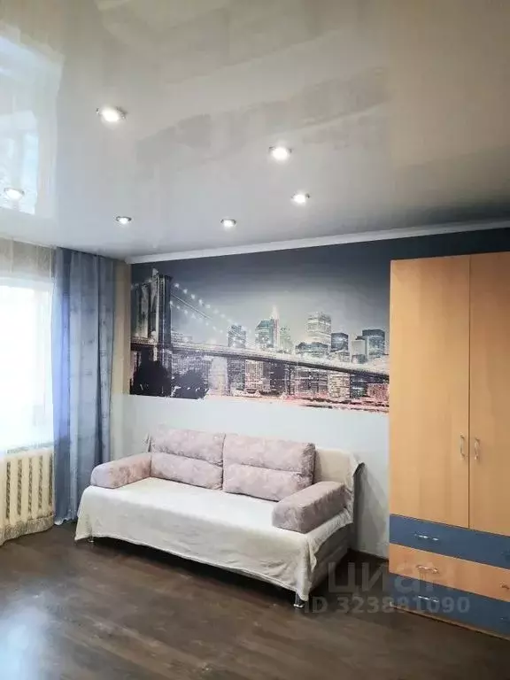 1-к кв. Коми, Сыктывкар просп. Бумажников, 25 (37.0 м) - Фото 1